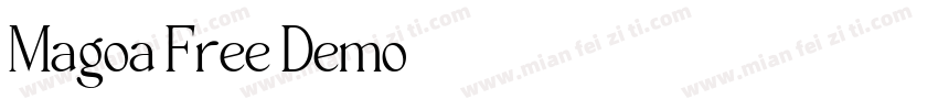 Magoa Free Demo字体转换